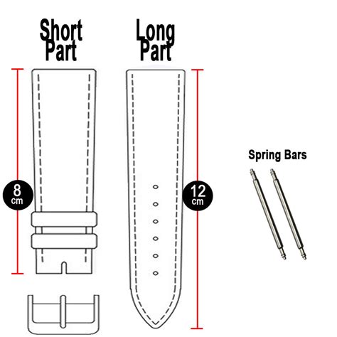 panerai radiomir strap length|Panerai watch strap size chart.